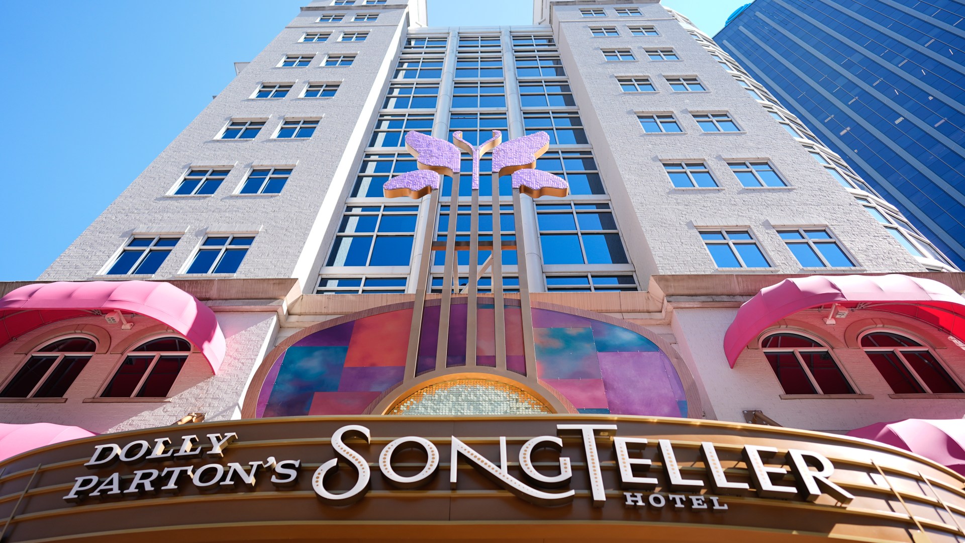 I visited Dolly Parton’s brand new Nashville hotel – with diamante bar stools and music-themed suites
