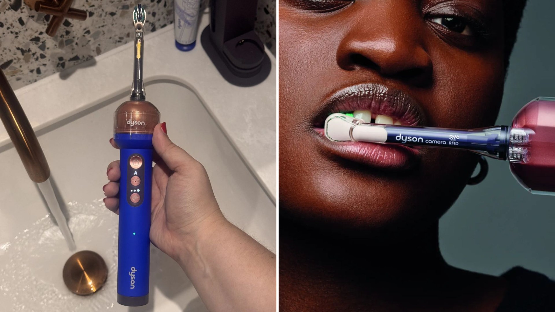 I was one of the first to try Dyson’s £420 AI-powered toothbrush, which films and flosses as you brush