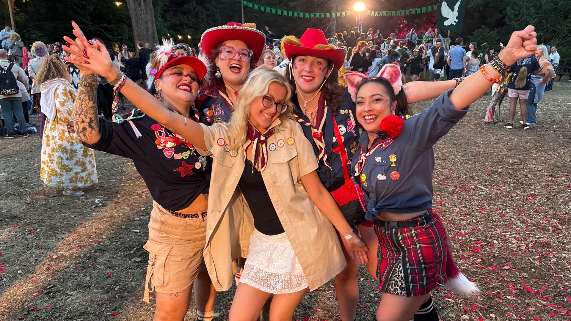 I went to the UK’s ‘summer camp for adults’ with quad biking, raves and forest cocktail classes