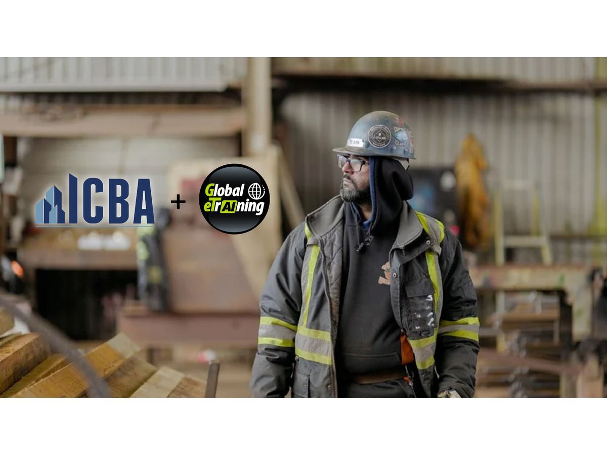 ICBA and Global eTraining Launch Construction Technology Training Initiative to Upskill Canadian Contractors