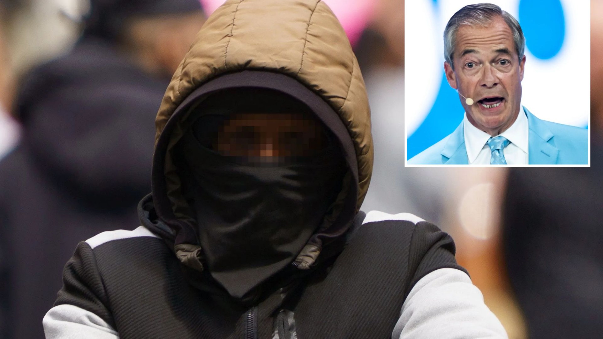 I’ll ban ‘un-British’ face coverings in public, Nigel Farage says – as UK city to become first to outlaw balaclavas