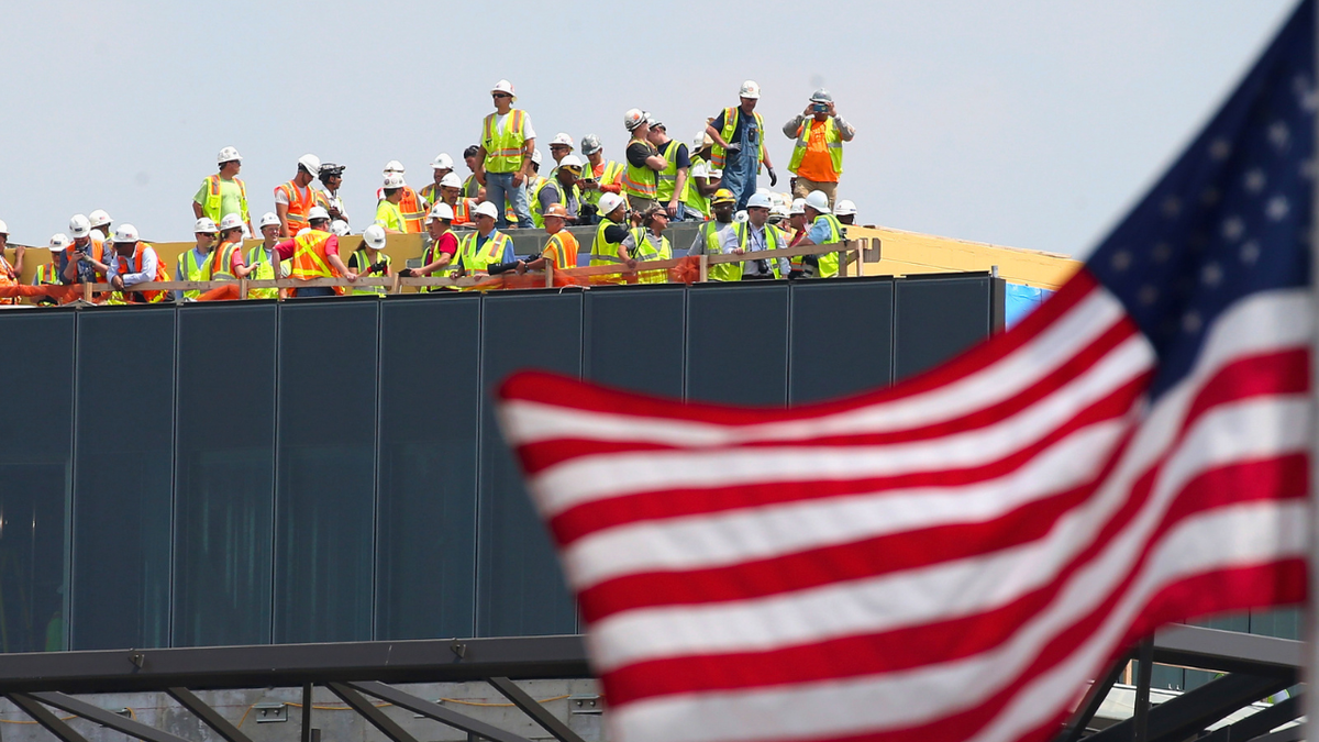 I'm the acting secretary of Labor and I'm here to say thank you to the American worker