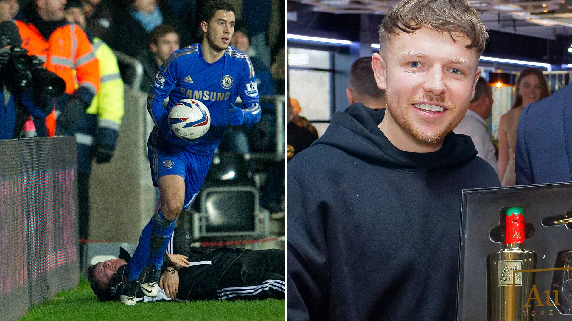 Infamous Eden Hazard ballboy, 31, rakes in £300MILLION after selling luxury vodka business to US firm