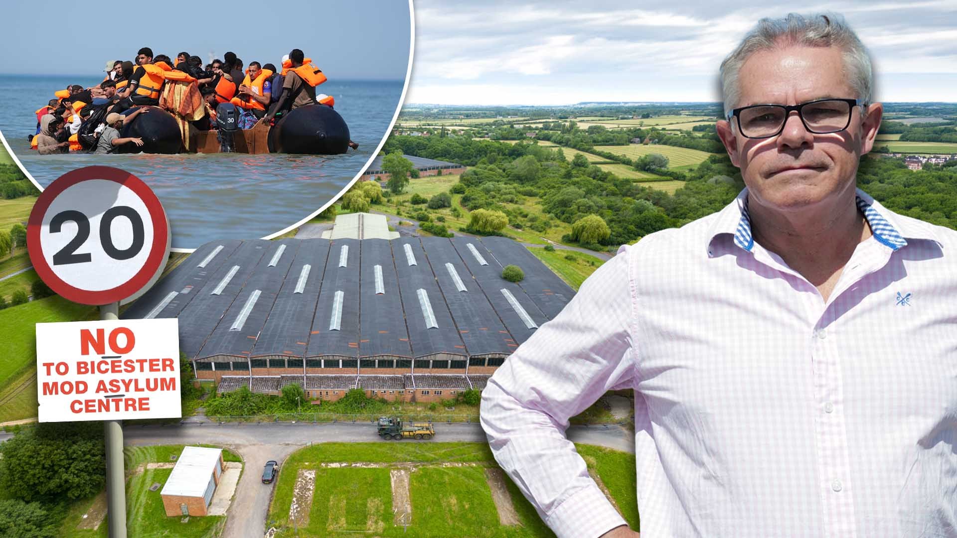 Inside village branded ‘ground zero’ of Britain’s illegal immigration crisis where furious locals fear migrant camp