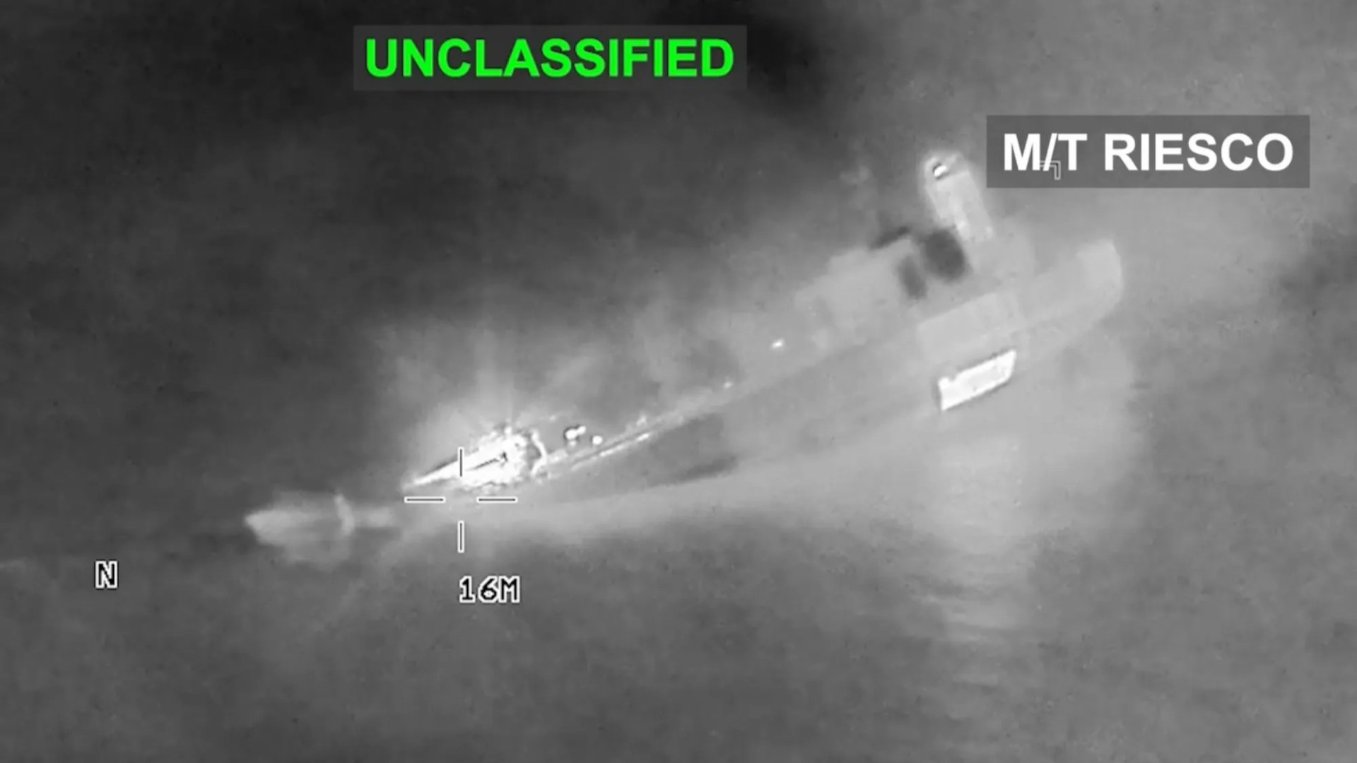 Iran attacks US bases as dramatic vid shows moment regime tanker sinks after being blitzed by American forces
