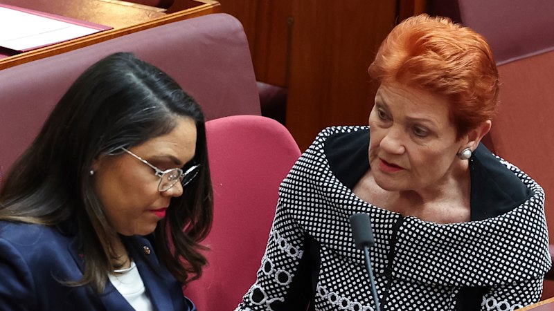 Jacinta Price turns on Pauline Hanson over ‘primitive’ Indigenous comments