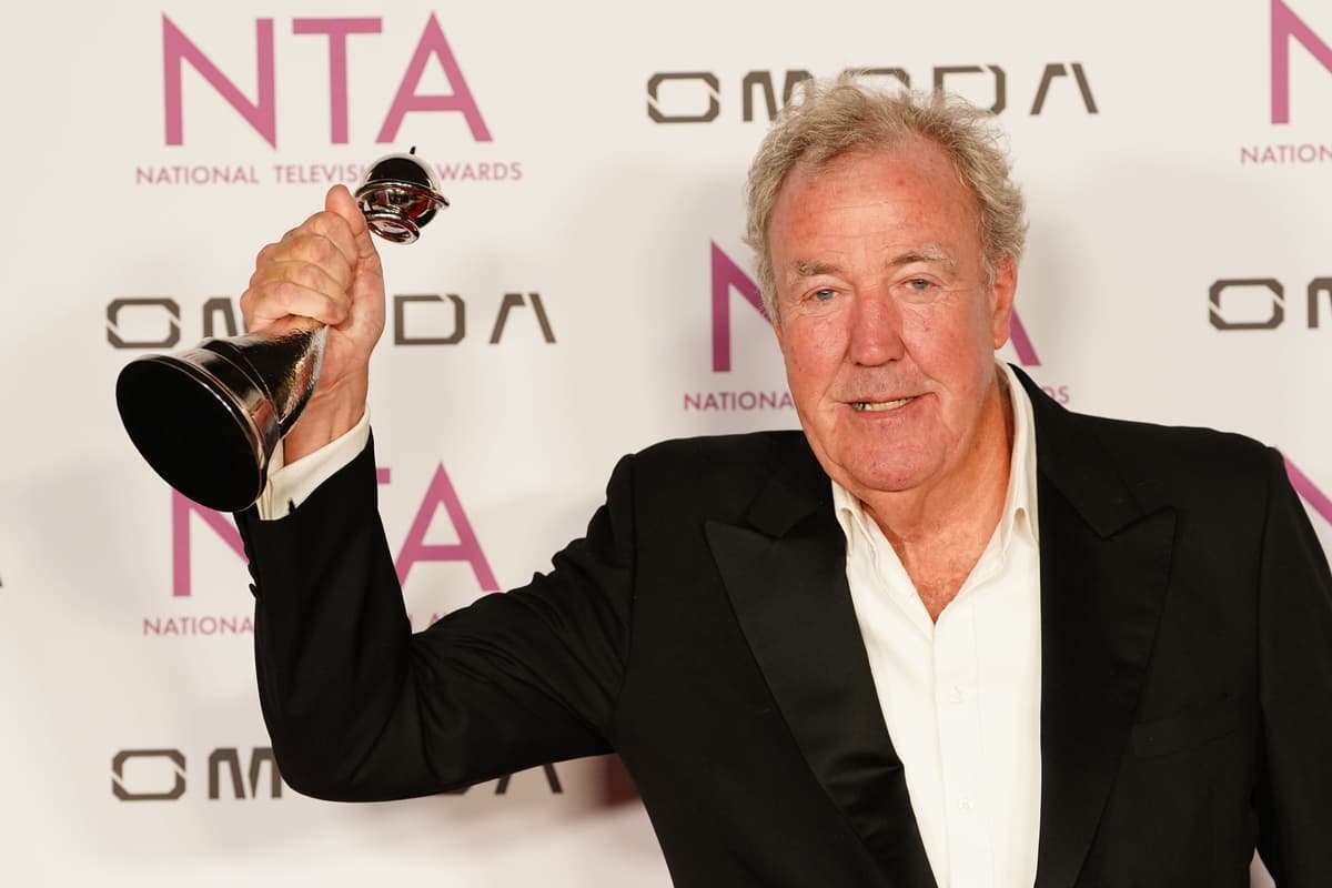 Jeremy Clarkson says National Television Awards win is a ‘vote for farmers’