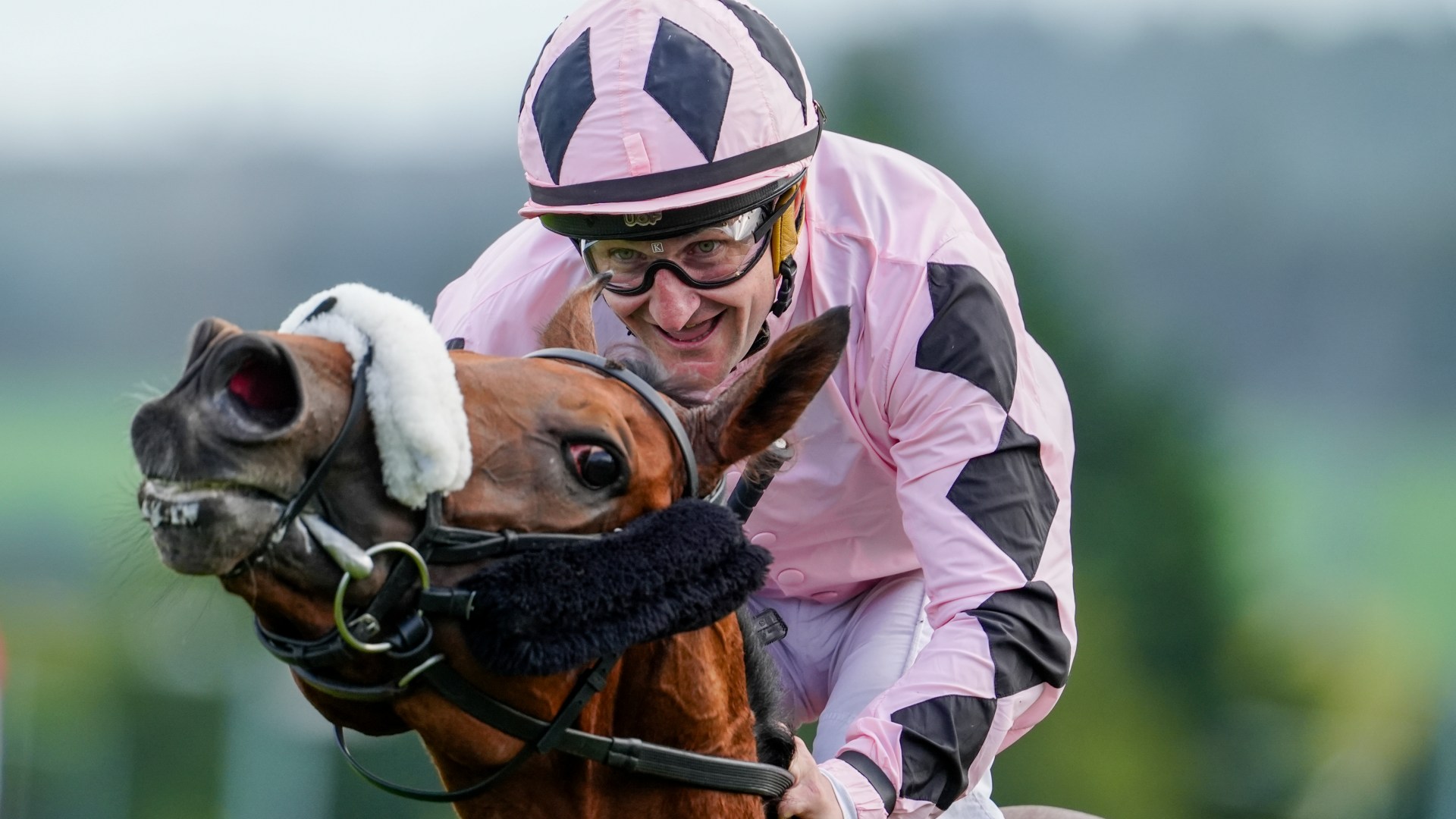 Jockey banned moments after biggest win of his life on 50-1 outsider as rival trainer slams ‘brutal’ ride