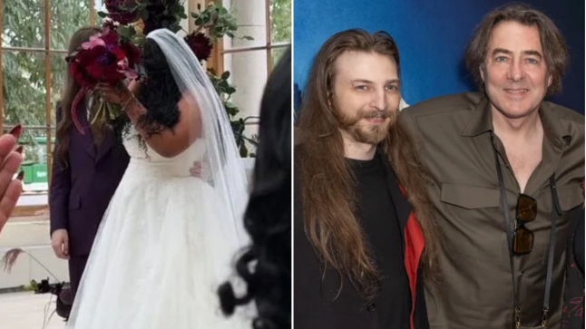 Jonathan Ross’ rarely seen son Harvey marries long-term partner in lavish ceremony