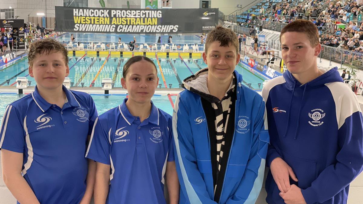 Kalgoorlie Amateur Swimming Club members once again to the fore at major championships