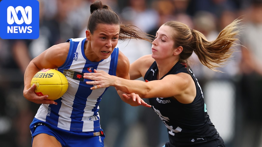 Kangaroos survive Blues scare to keep AFLW record alive