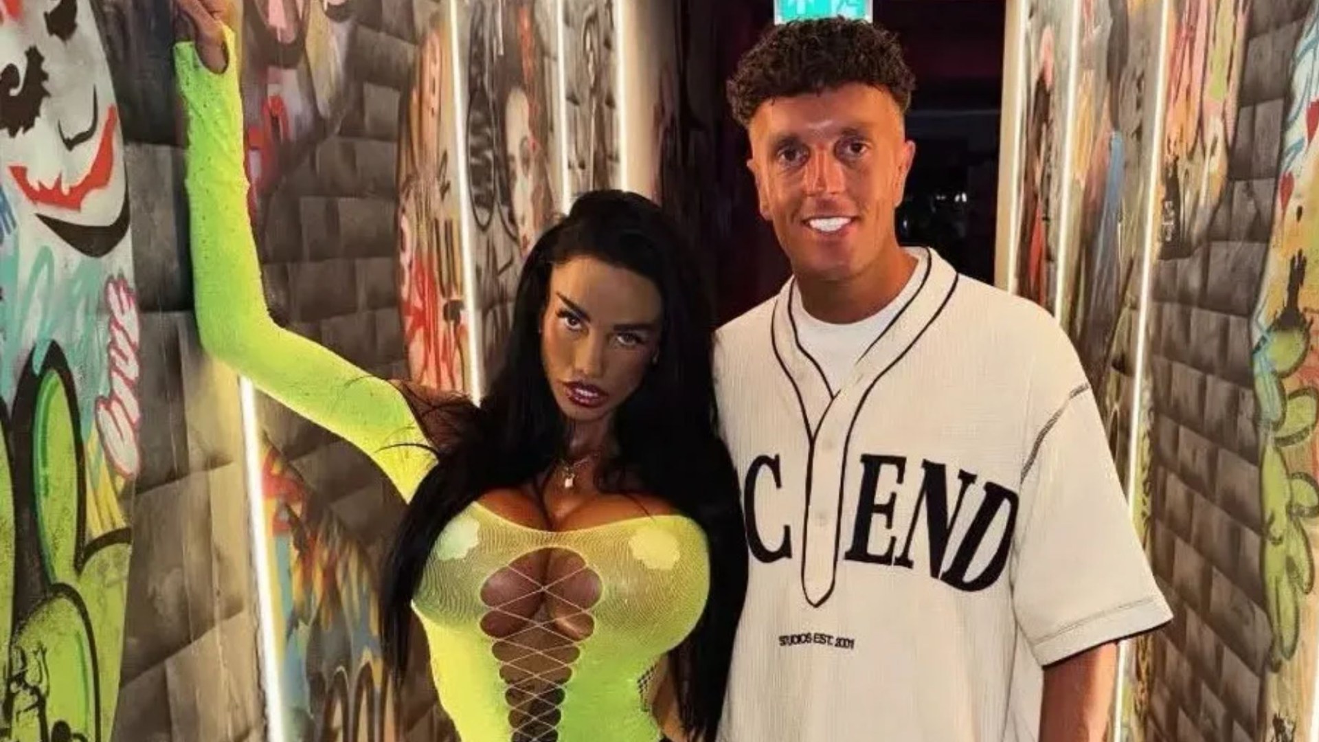 Katie Price accused of photoshop fail in skimpy outfit as fans are distracted by her VERY long arm