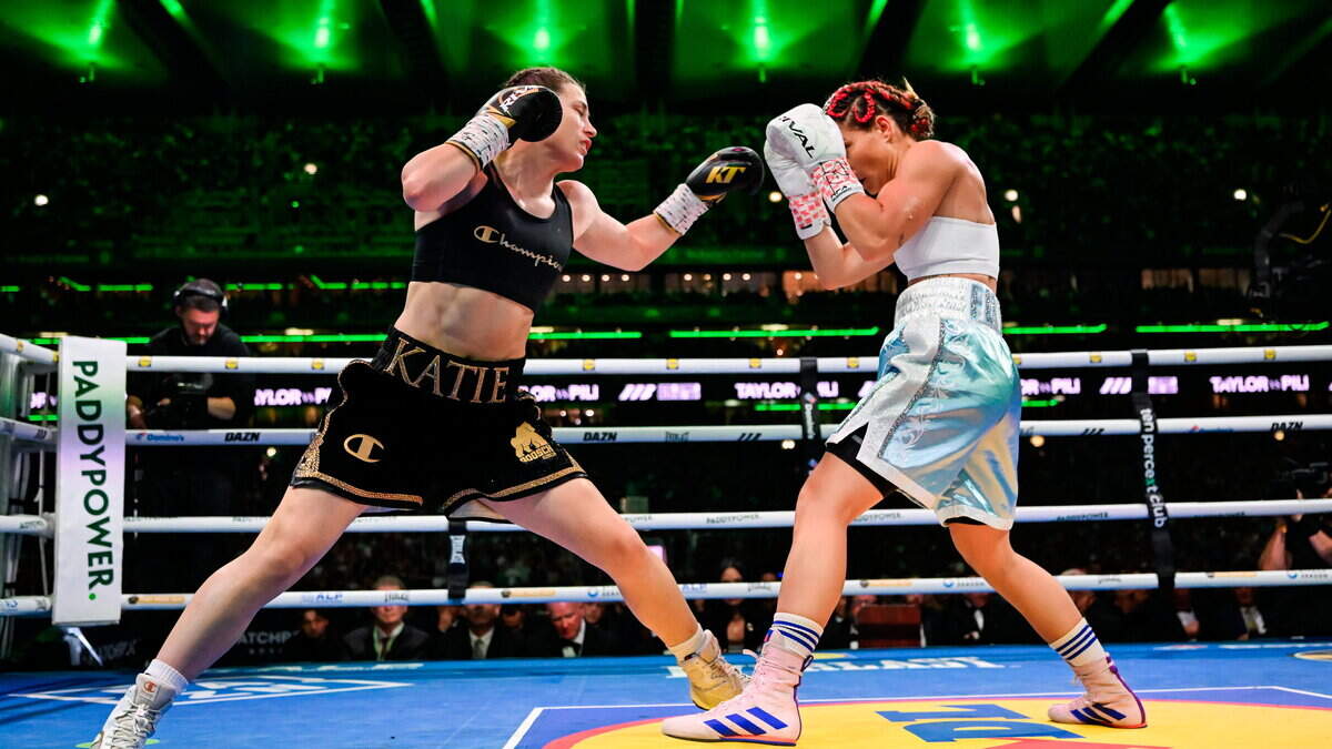 Katie Taylor beats Flora Pili to end glittering boxing career at sold-out Croke Park