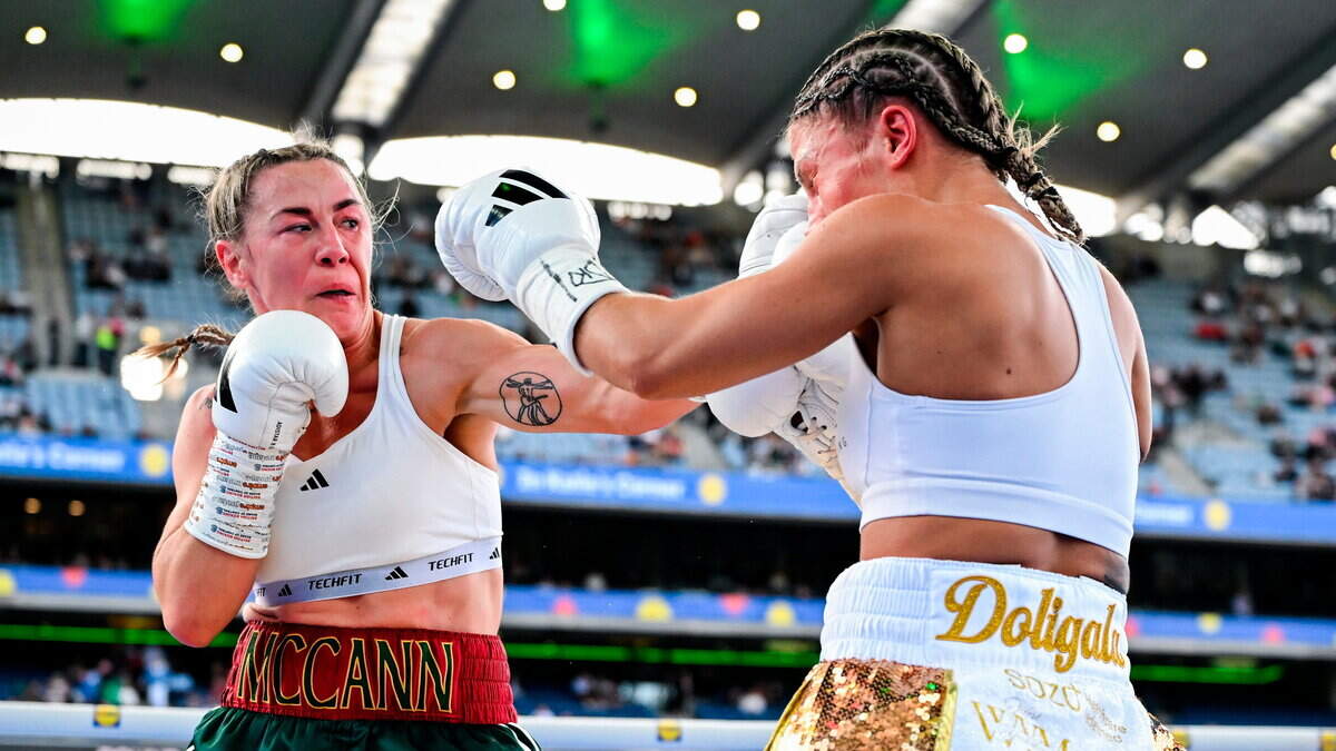 Katie Taylor v Flora Pili: All the action from Croke Park as Irish boxing legend bows out