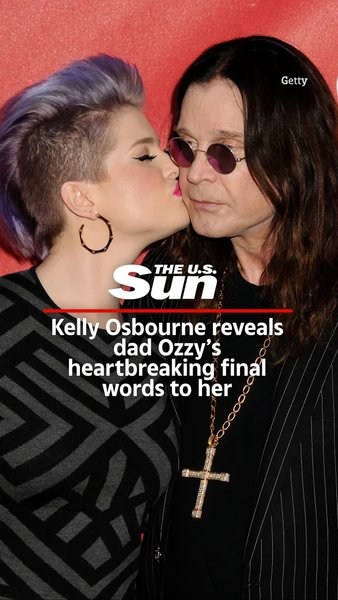 Kelly Osbourne reveals dad Ozzy’s heartbreaking final words to her