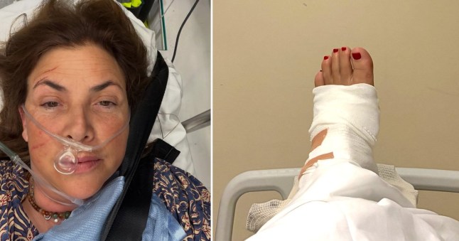 Kirstie Allsopp rushed to hospital after horror fall on birthday trip