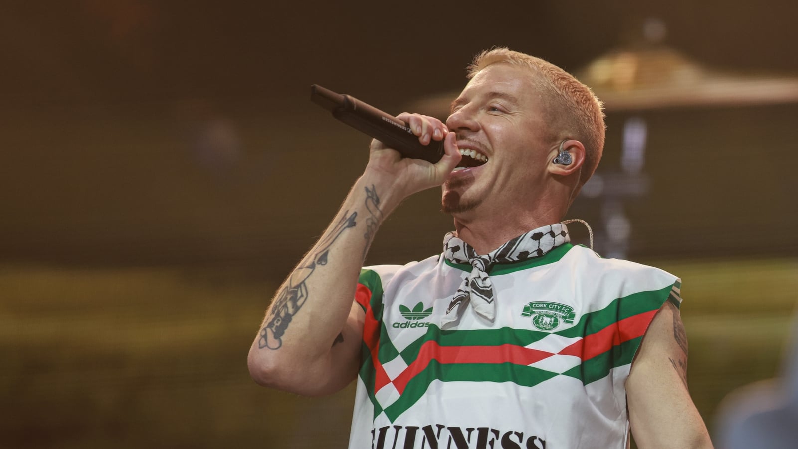 Kneecap back Macklemore after Ed Sheeran tour removal