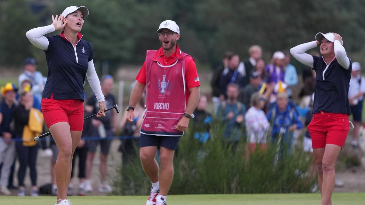 Kupcho's stunner leaves US/Europe locked in Solheim Cup
