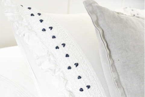 Lace back in style for home interiors