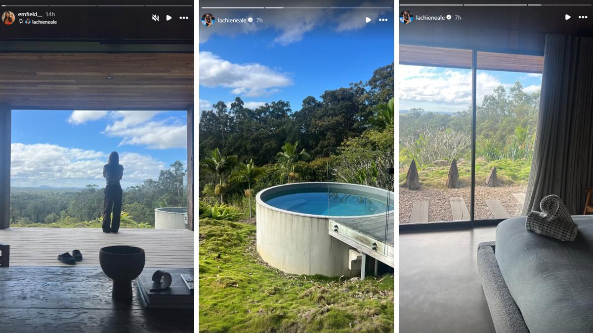 Lachie Neale teases romantic getaway with new girlfriend Emma Field, weeks after making relationship official