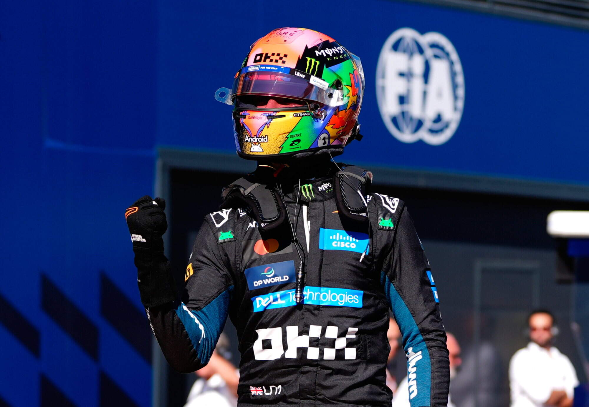 Lando Norris claims dramatic Spanish Grand Prix pole as late surge denies Kimi Antonelli