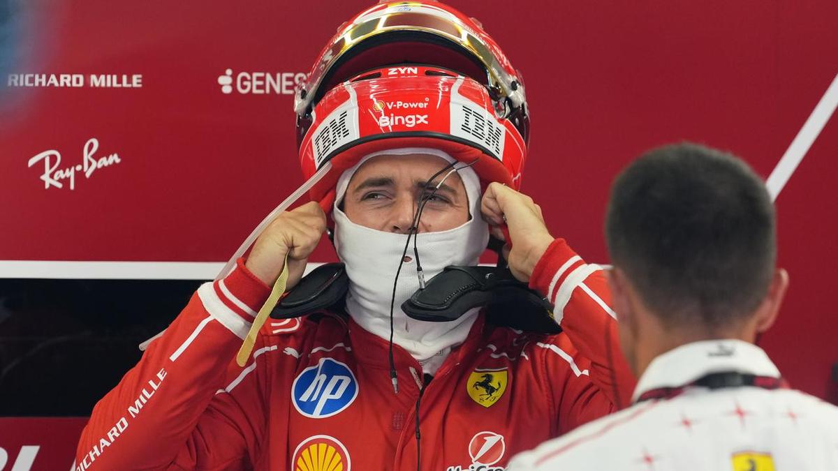 Leclerc out of Italian GP after vying with Piastri