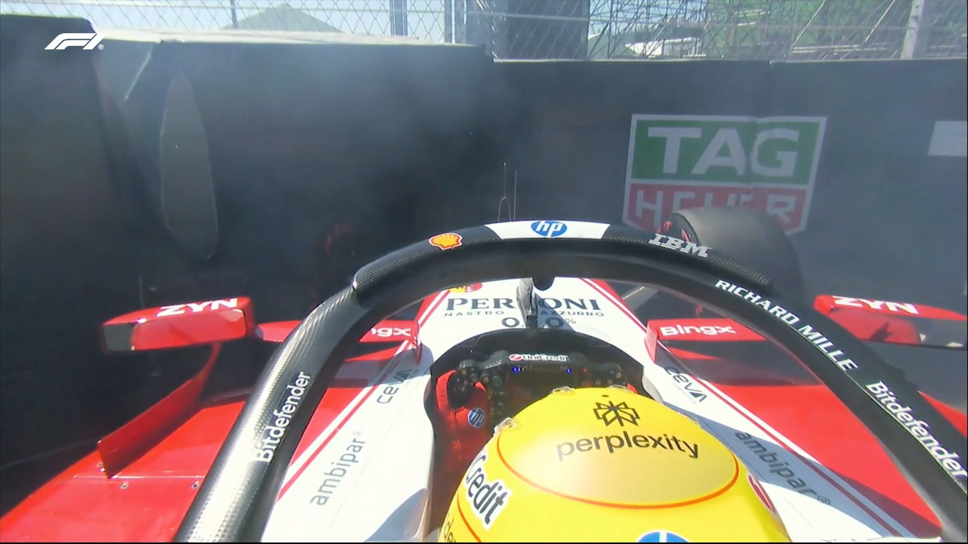 Lewis Hamilton smashes into barrier and argues with engineer as Madring circuit claims another victim