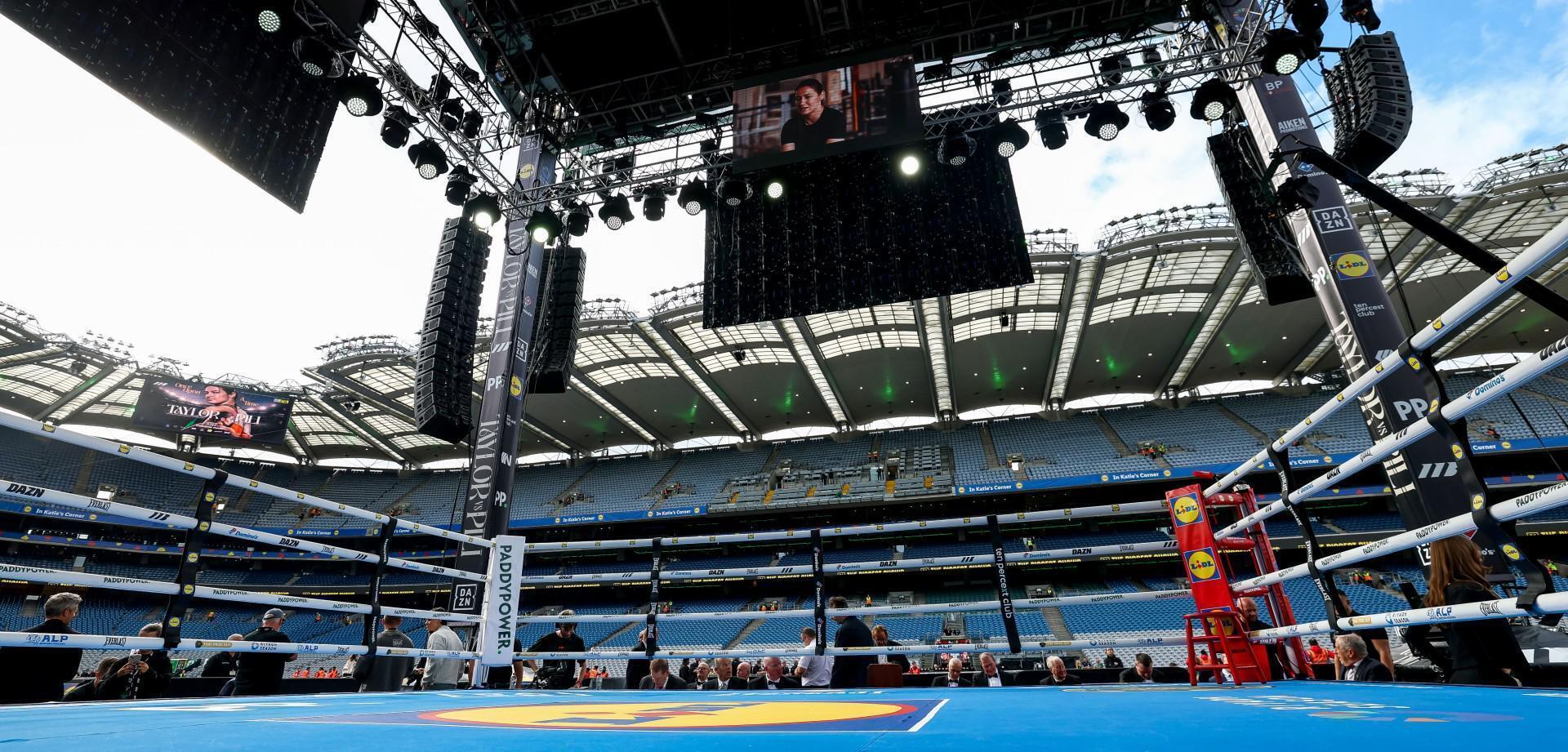 Live: Katie Taylor v Flora Pili, minute-by-minute updates from Croke Park