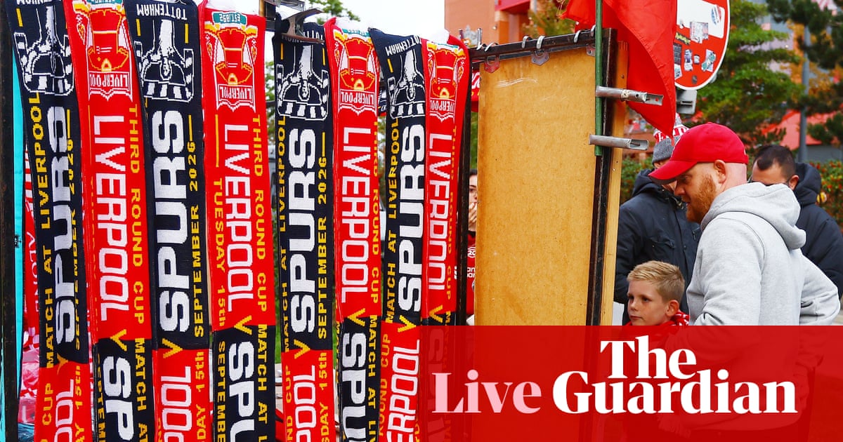 Liverpool v Tottenham Hotspur: Carabao Cup third round – live
