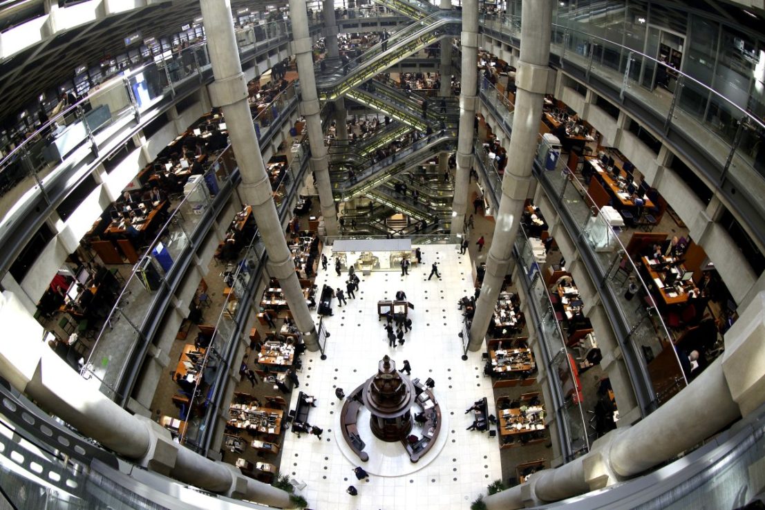 Lloyd’s of London profit slides as bond market jitters bite