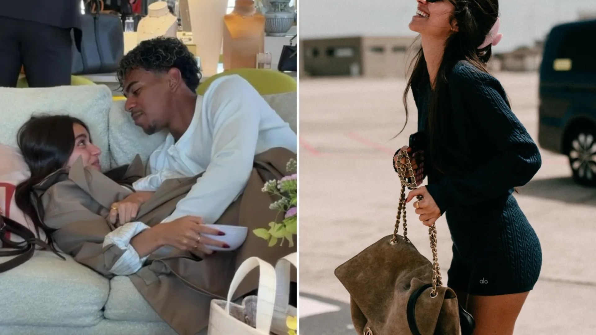 Loved-up Barcelona star Lamine Yamal puts on romantic display with stunning Wag Ines Garcia amid latest injury fears