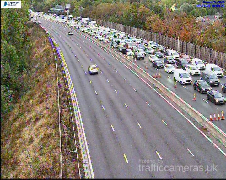 M4 closed in both directions after crash as drivers warned of major delays with road set to be closed for hours