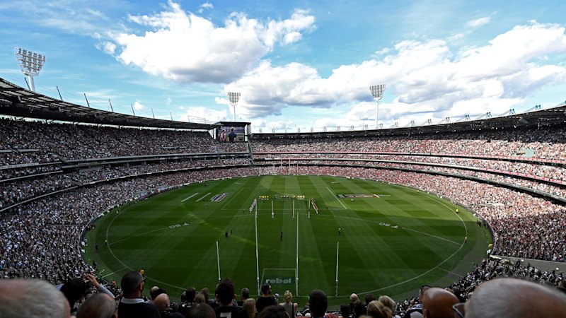 MCG transformation begins as Super Bowl moment arrives