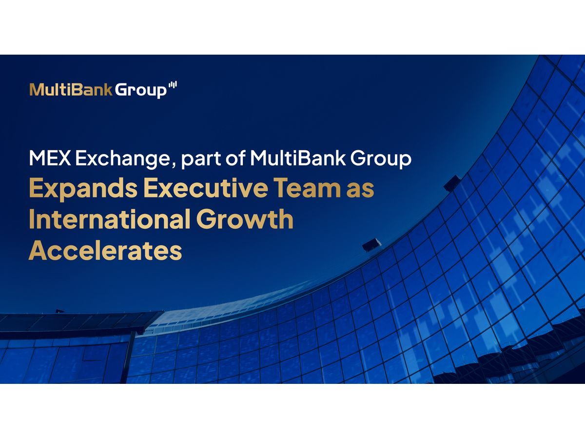 MEX Exchange, Part of MultiBank Group, Expands Executive Team as International Growth Accelerates