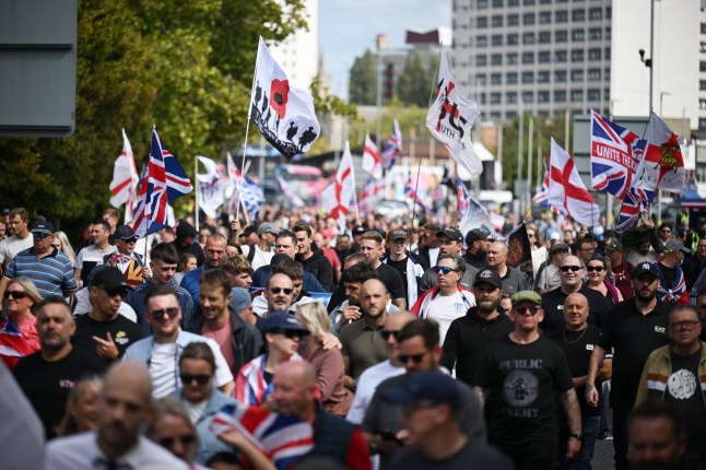Man, 76, charged for ‘wearing face covering’ at Portsmouth protest
