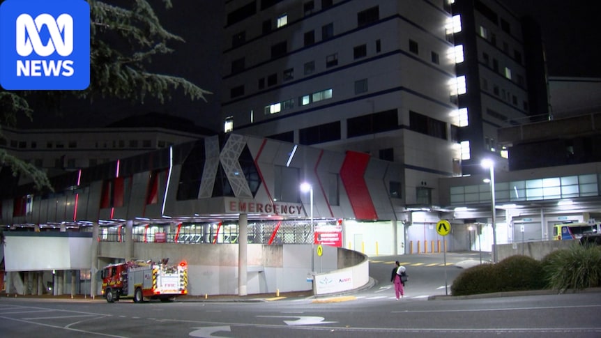 Man climbs into hospital ceiling in bid to escape police custody