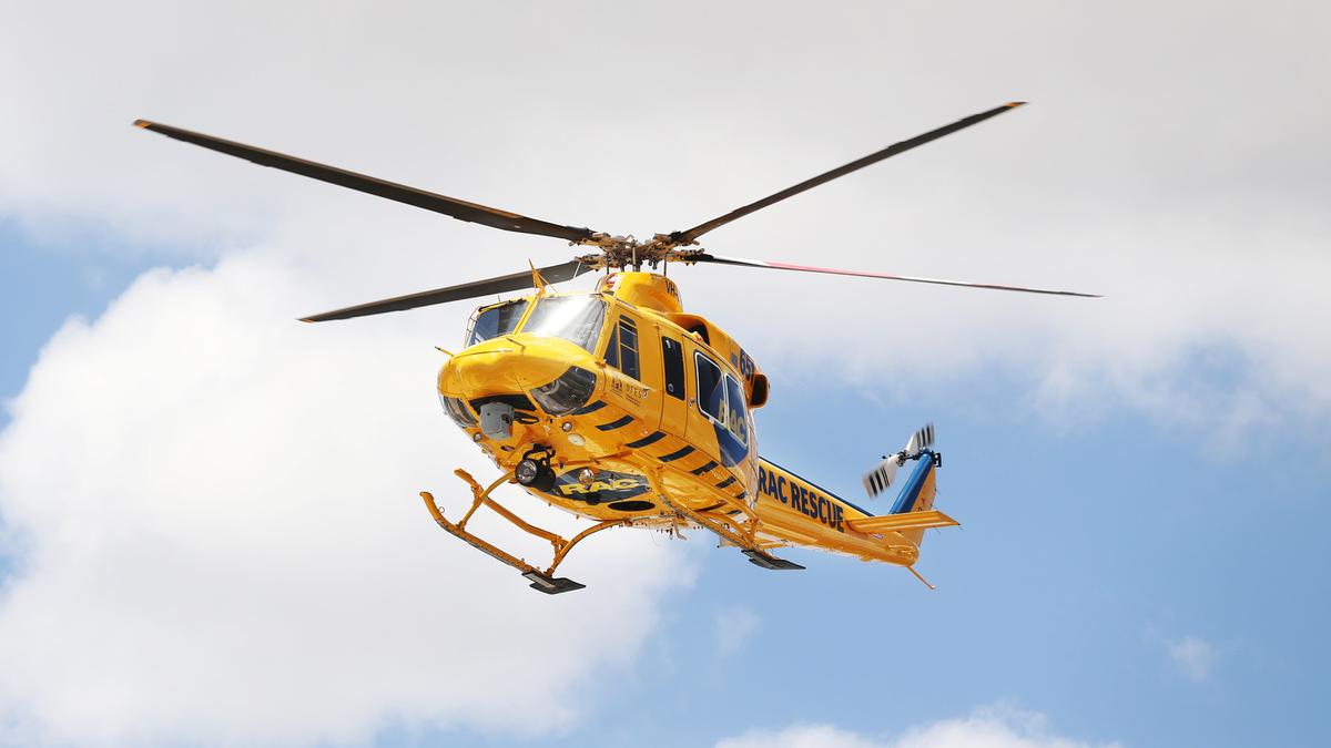 Man in his 50s seriously injured and trapped in car in Beaufort River, with RAC rescue helicopter en route
