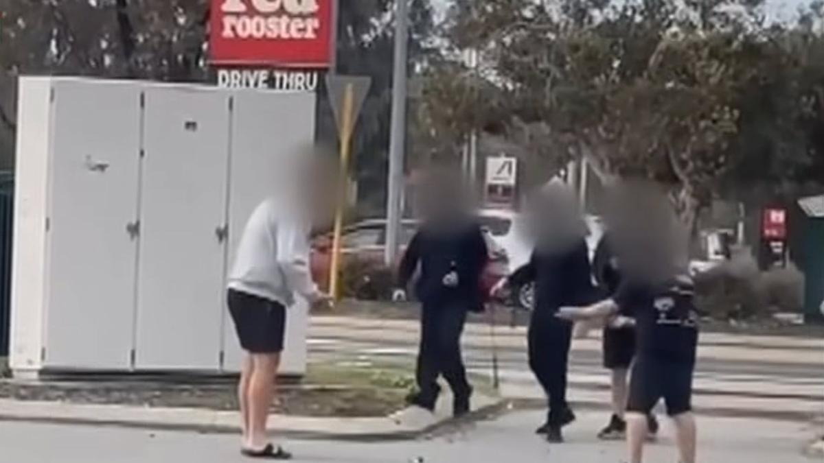 Man left with face injuries after unknown juveniles allegedly threw rocks at him outside Red Rooster