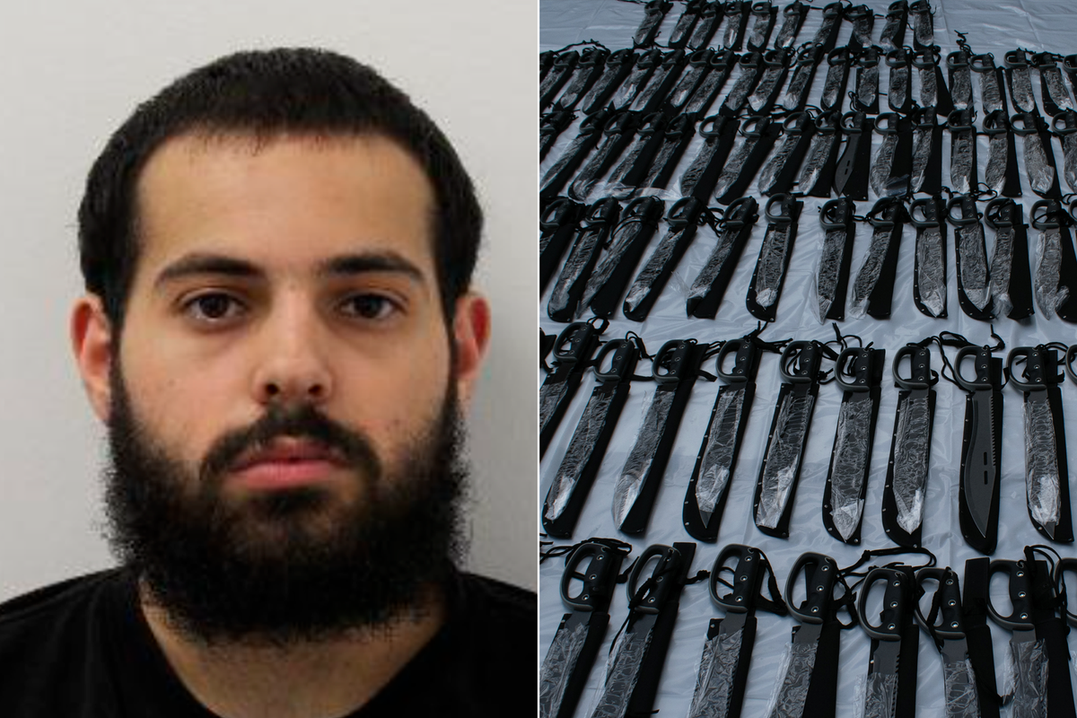 Man pleads guilty to importing zombie knives and selling them to children