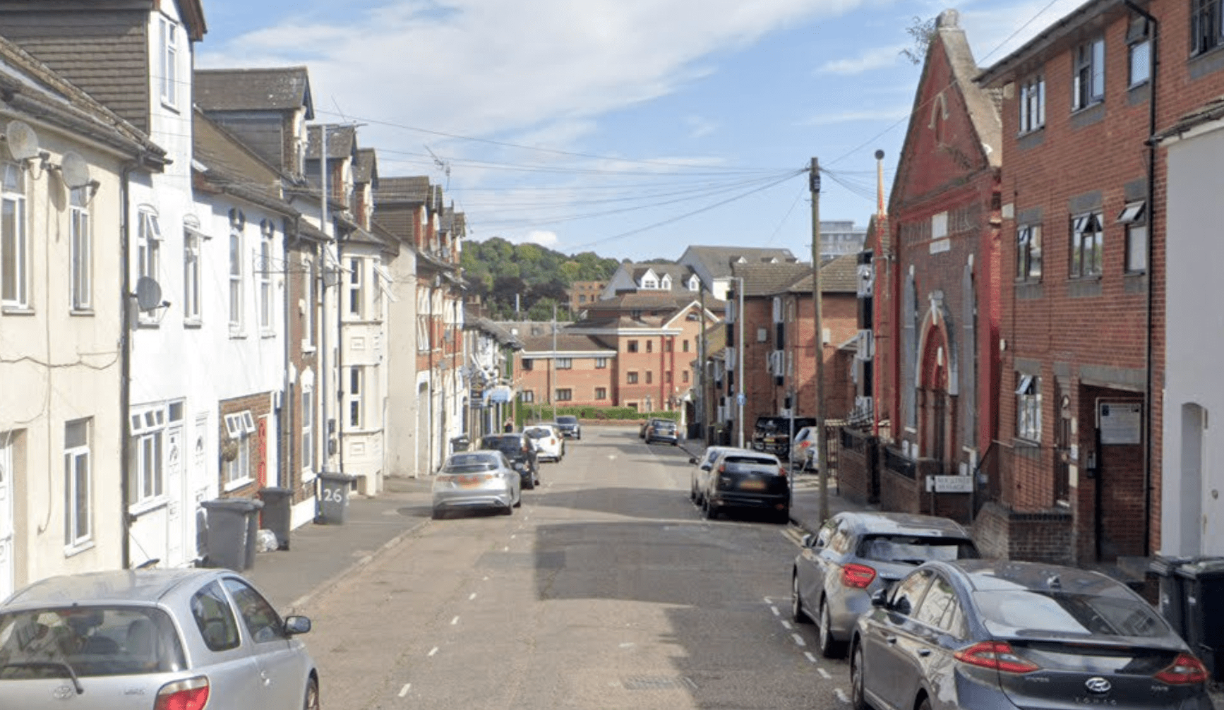 Man shot by armed cops after woman stabbed in house in UK town
