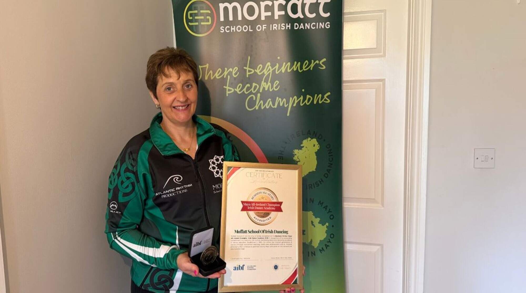 Mayo’s Moffatt School of Irish Dancing receives accreditation from All-Ireland Business Federation