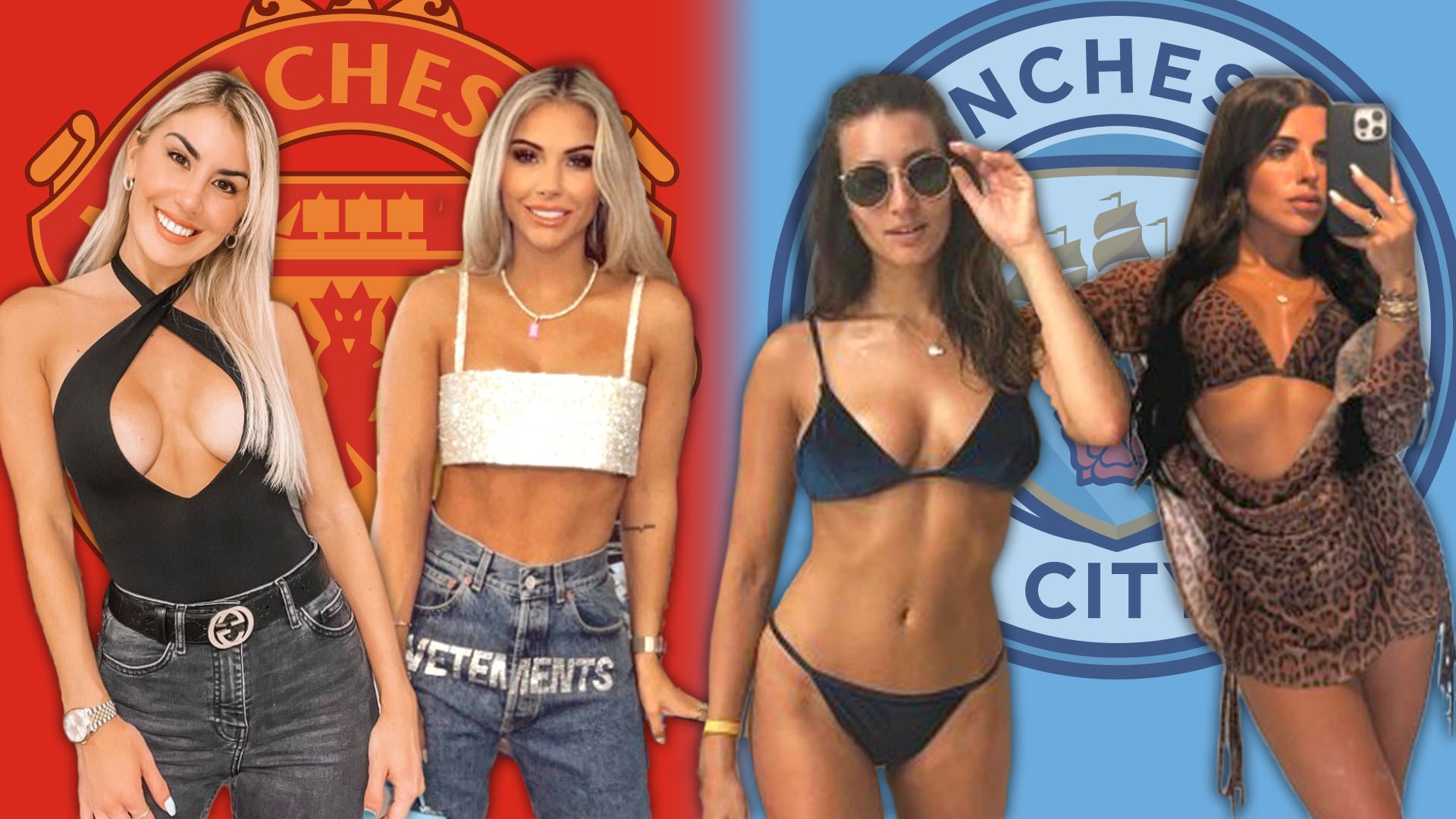 Meet the Man Utd and Man City Wags cheering their men on in fiery derby, from a friend of Molly-Mae to a supermodel