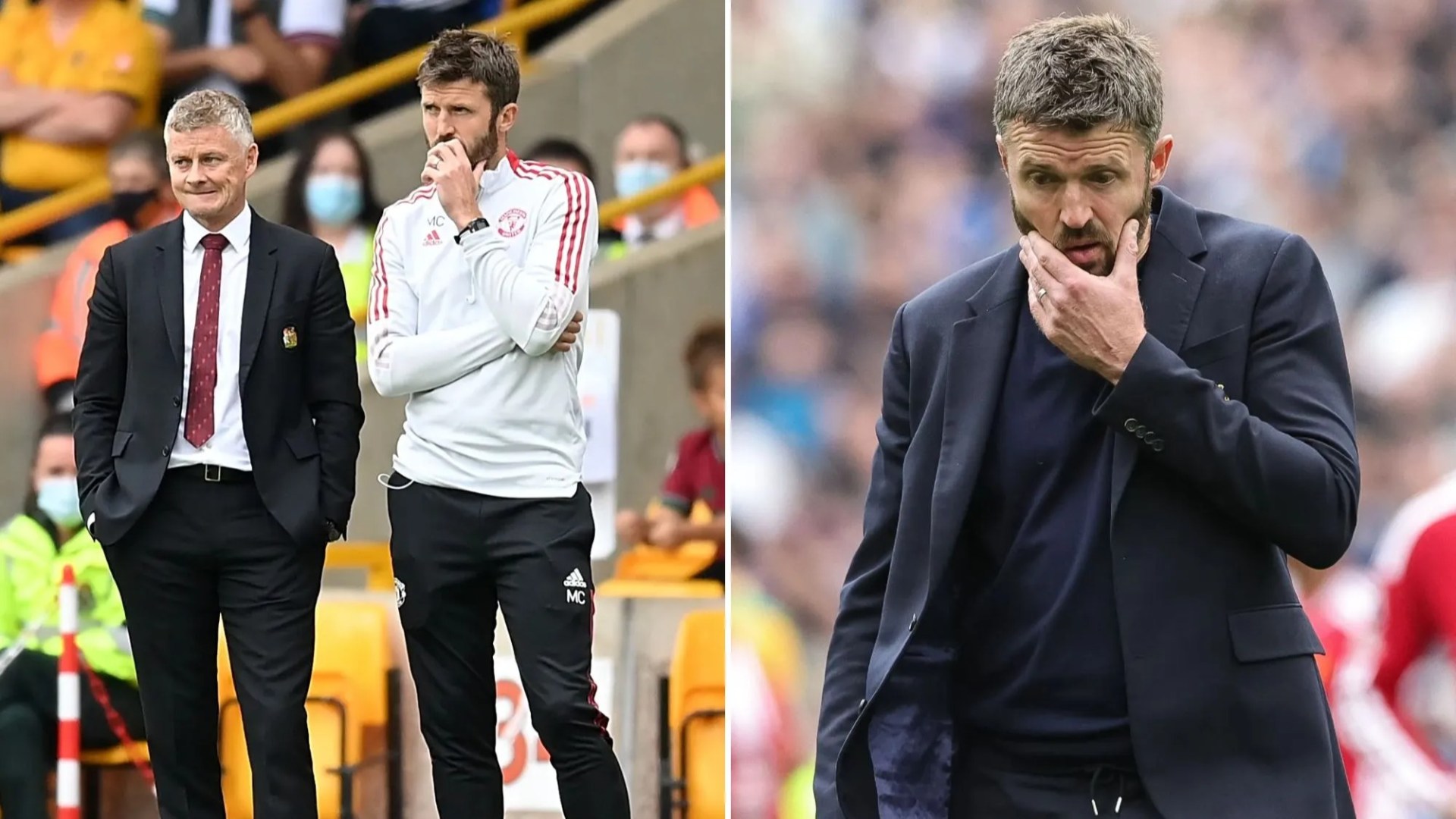 Michael Carrick sounding like Ole Gunnar Solskjaer in his first testing period as Man Utd boss