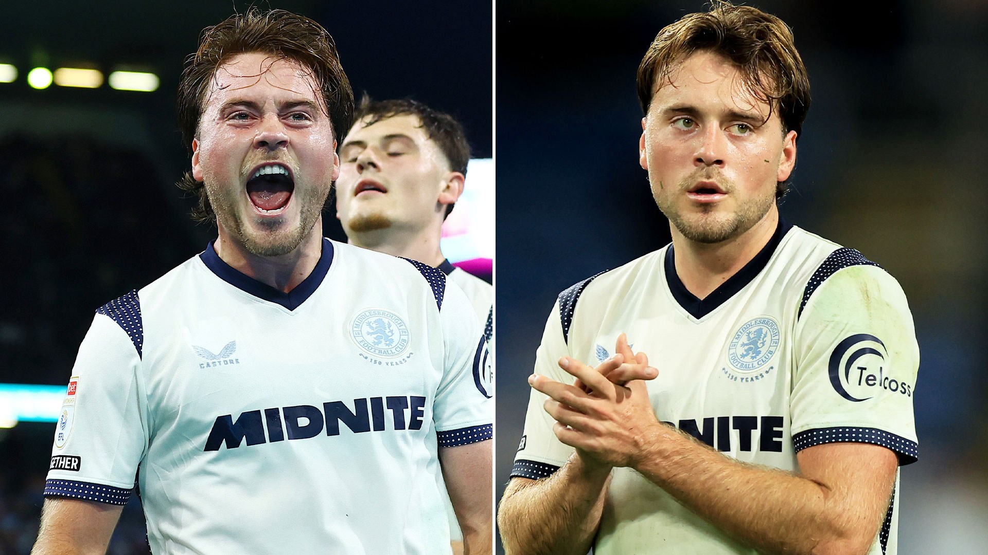 Middlesbrough left fuming as trip to Burnley turns their white kits GREEN in chemical blunder