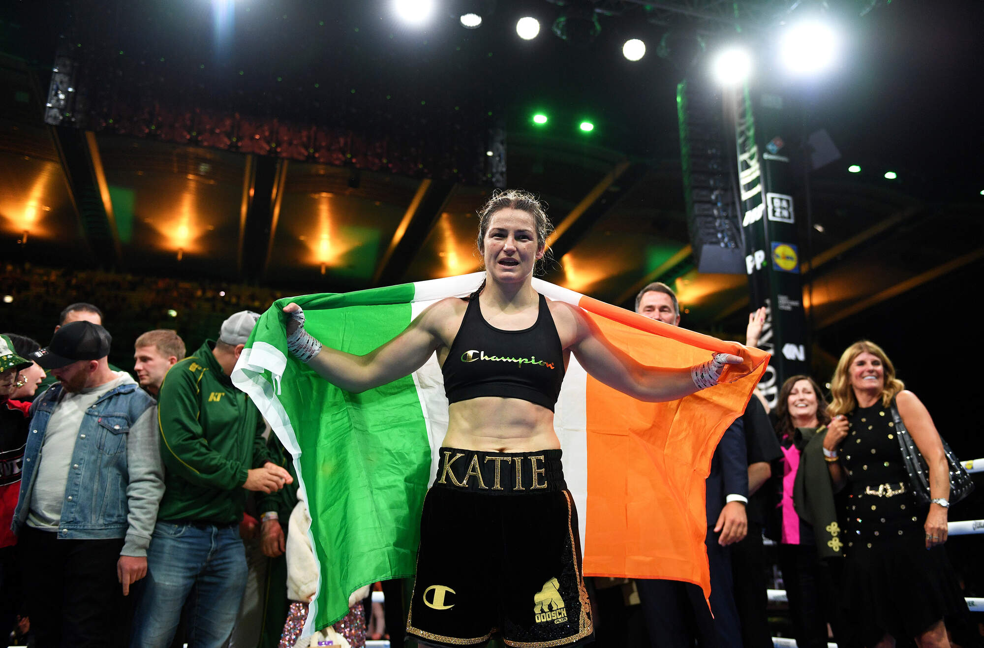 Míle buíochas a Katie as na cuimhní iontacha