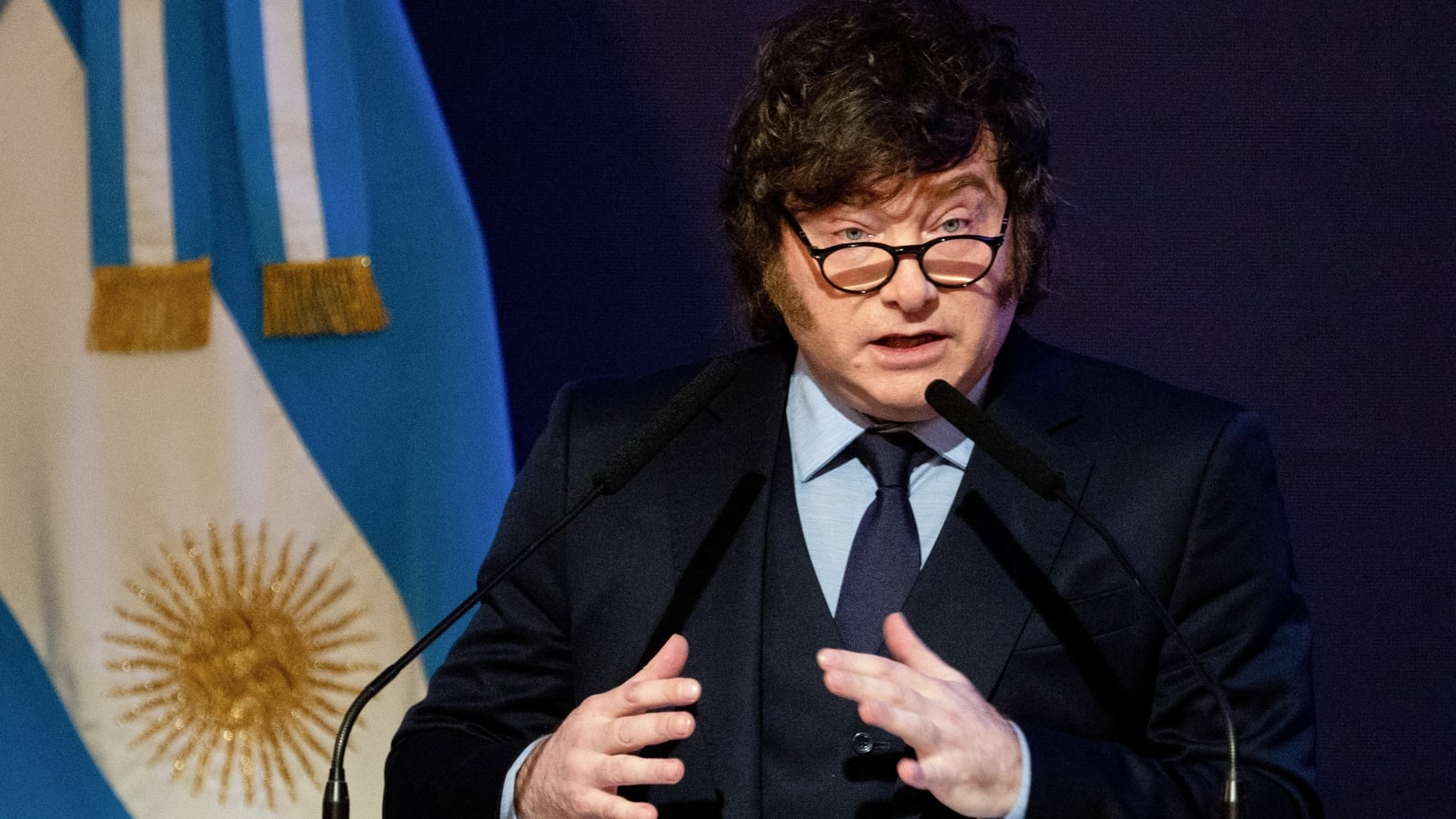 Milei vows oil sanctions, says Falklands are Argentinean