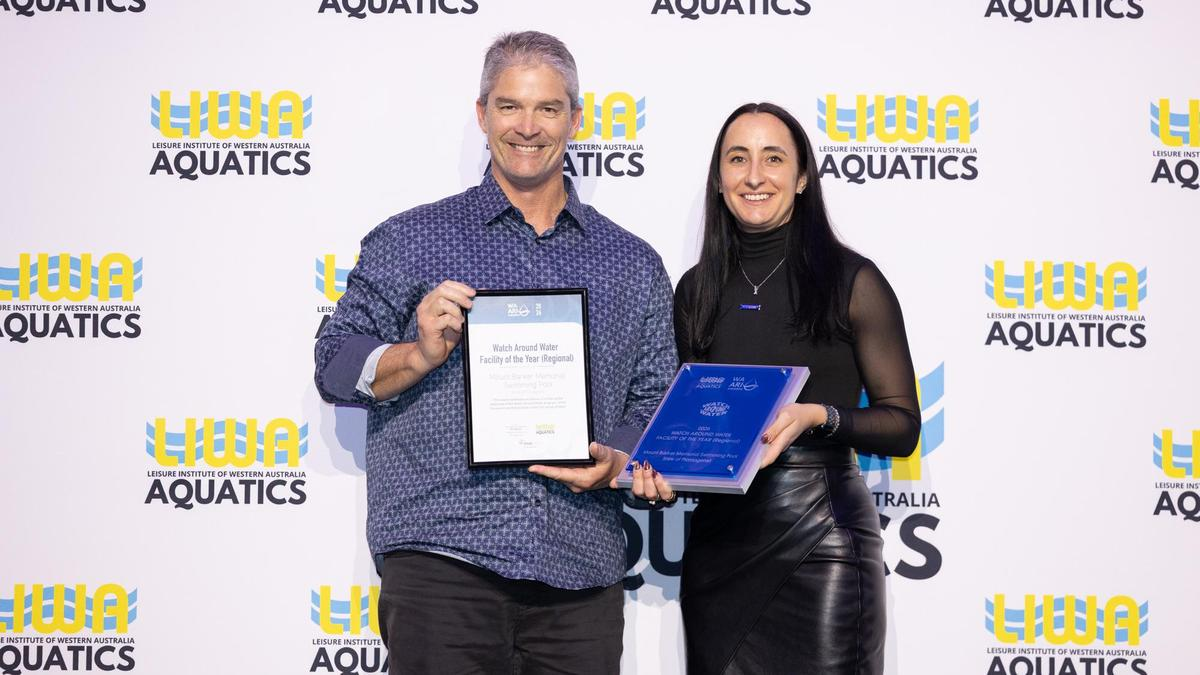 Mt Barker pool is Watch Around Water regional facility of the year at WA Aquatic & Recreation Industry Awards