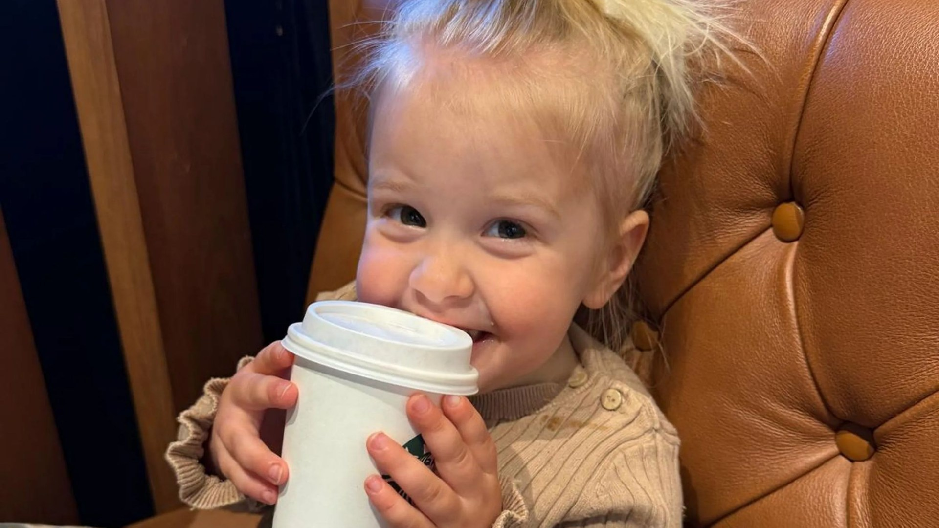 My girl, 2, was left with second-degree burns and blisters like balloons after drinking trendy Starbucks babyccino