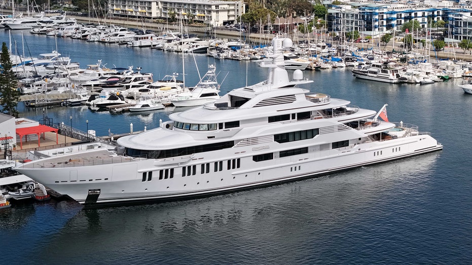Mysterious $150M superyacht docks in LA with hidden name and magical connection