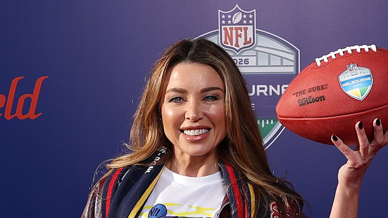 NFL draws eclectic mix of US and Aussie celebrities from pop stars to business elite and a footy bogan